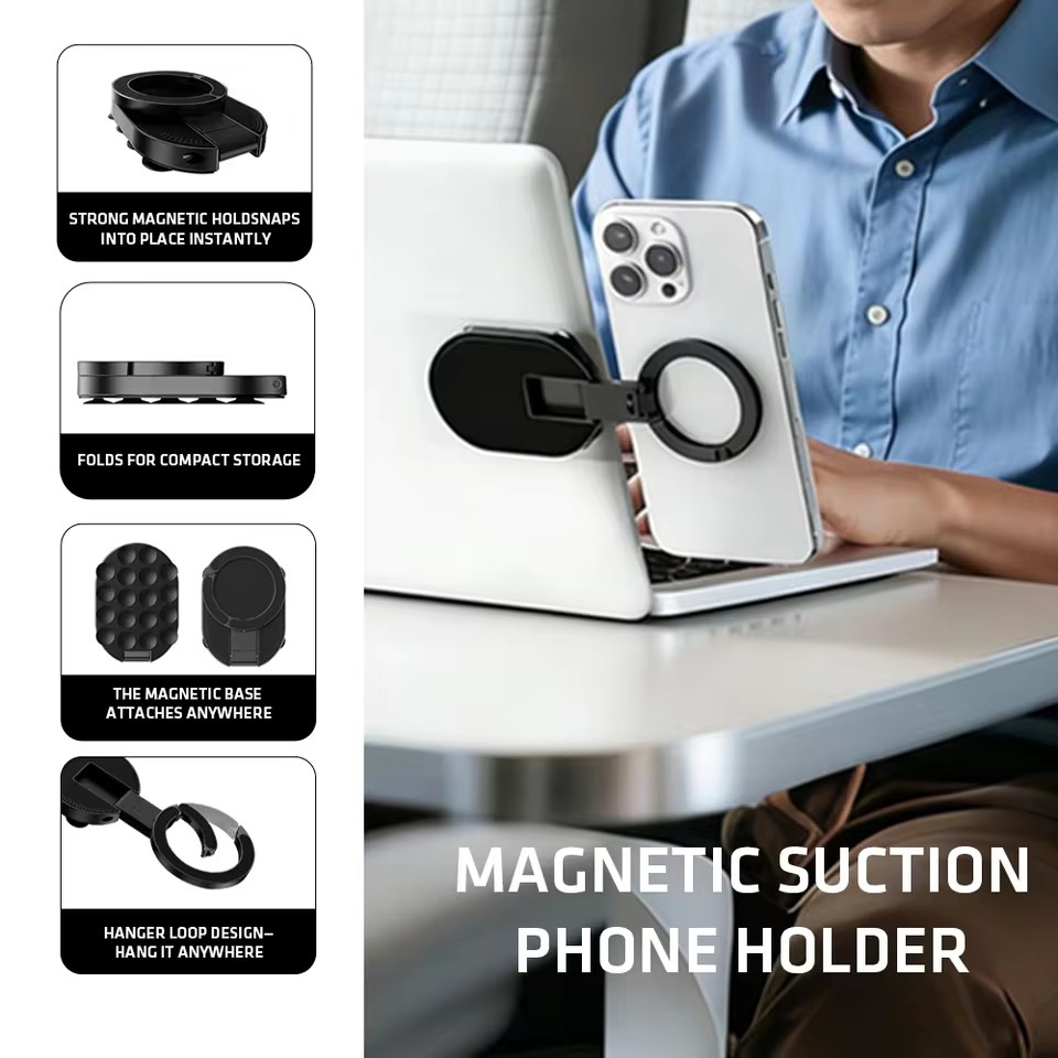 Desk Phone Stand - MA39 마그네틱 접이식 휴대폰 거치대 유니버설