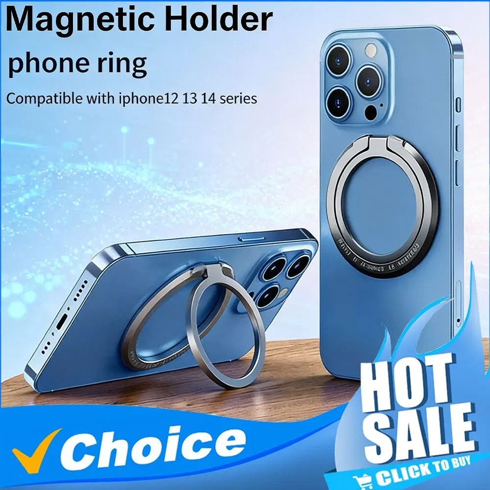 Phone Accessories And Gadgets - 자석식 휴대폰 링 홀더 탈부착 가능한
