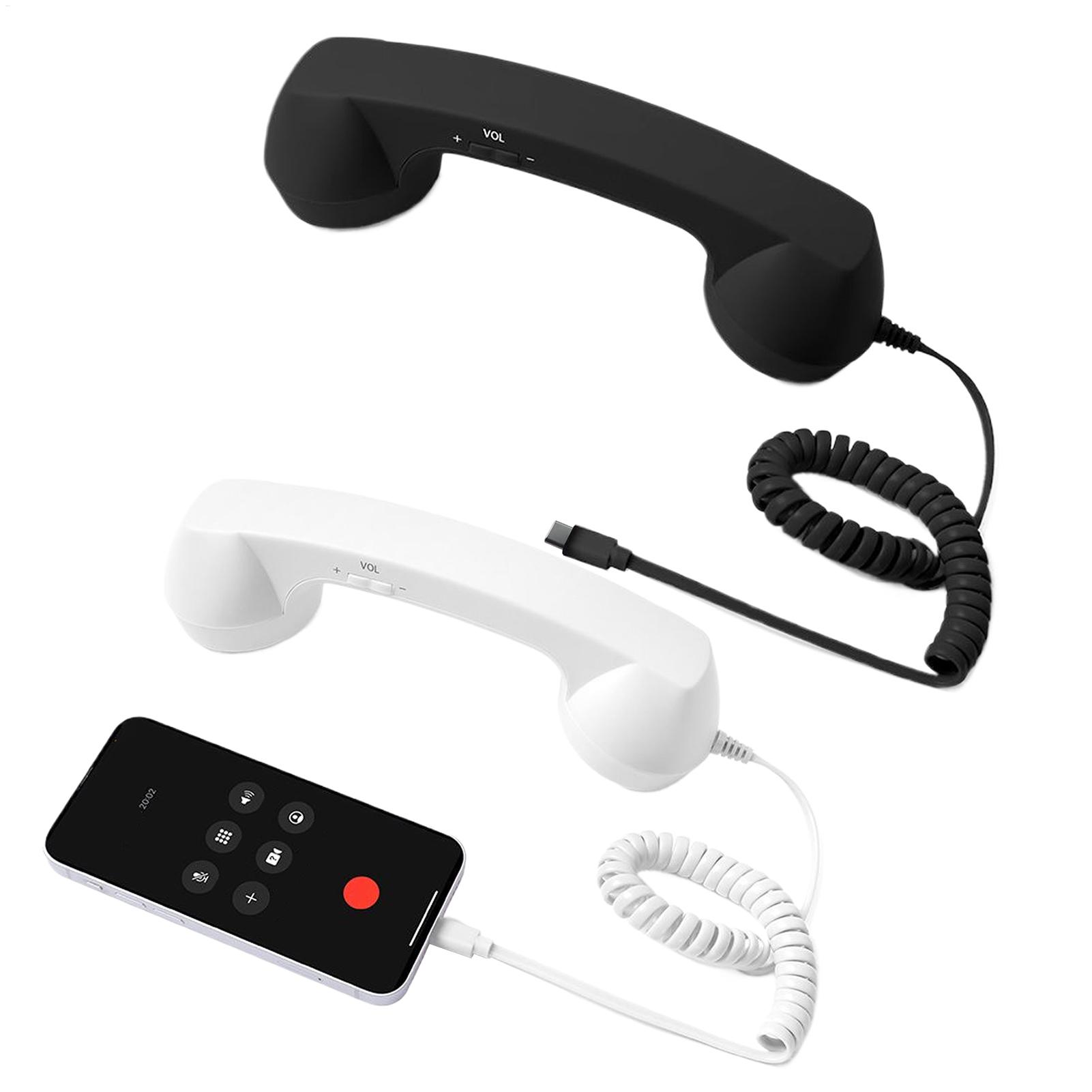 Phone Accessories Types - 타입-C 레트로 전화 어댑터 유선 전화