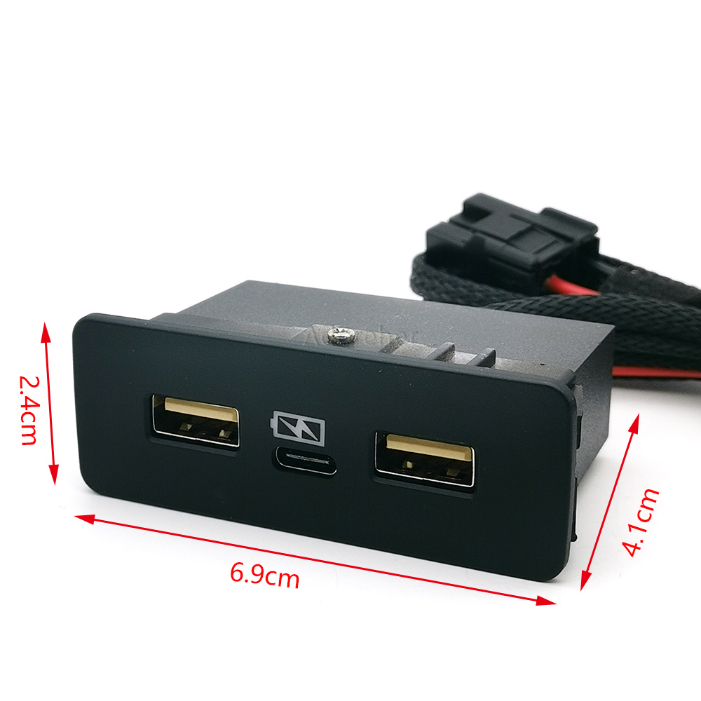 혼다 CRV 시빅 어코드 차량용 듀얼 QC3.0 USB - Phone Accessories Types 리뷰 및 가격