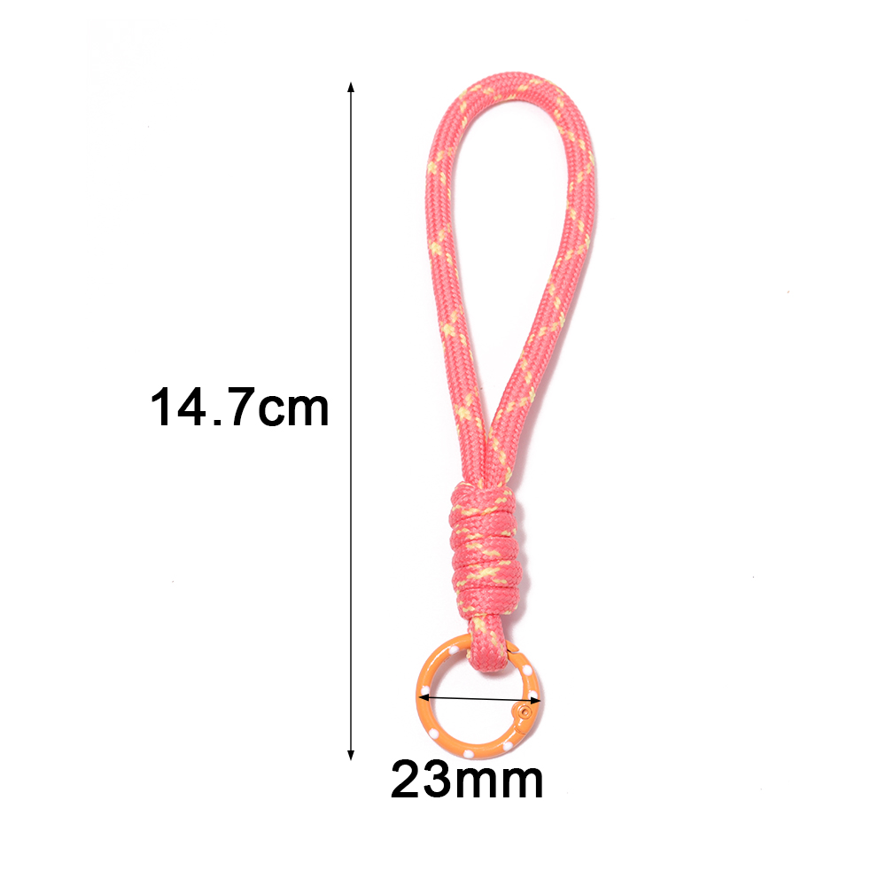5개/세트 다채로운 색상의 땋은 키체인 휴대폰 끈 분실 - Phone Accessories Android 리뷰 및 가격