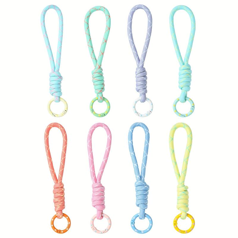 2~5pcs 다채로운 땋은 키체인 휴대폰 끈 분실 방지 - Phone Accessories Android 리뷰 및 가격