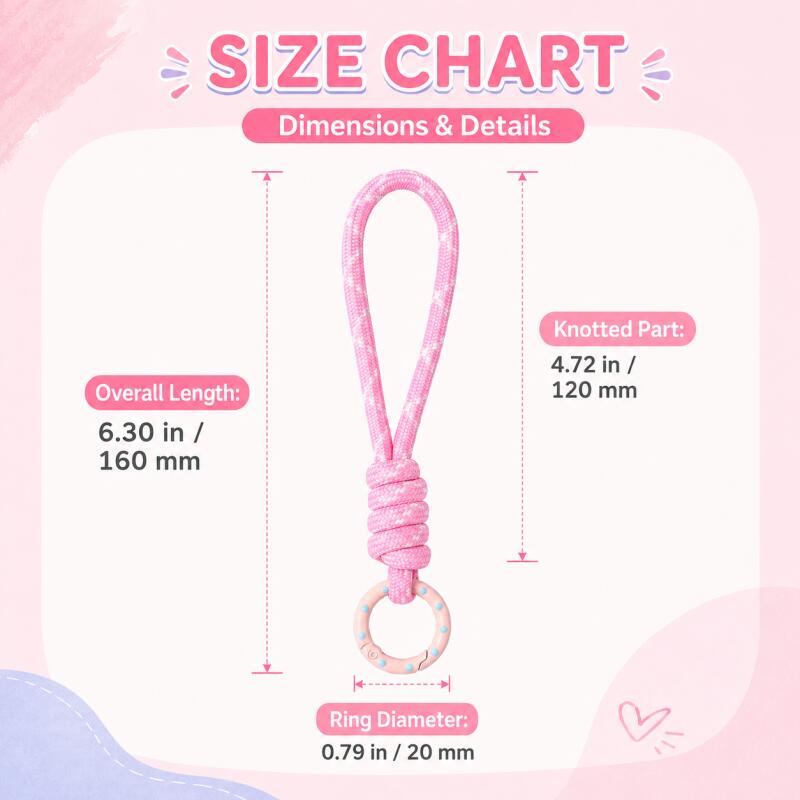 2~5pcs 다채로운 땋은 키체인 휴대폰 끈 분실 방지 - Phone Accessories Android 리뷰 및 가격