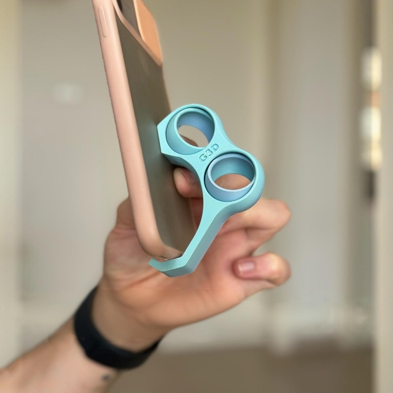인체공학적 휴대폰 그립 홀더 다기능 스트레스 해소 장난 - Phone Accessories And Gadgets 리뷰 및 가격