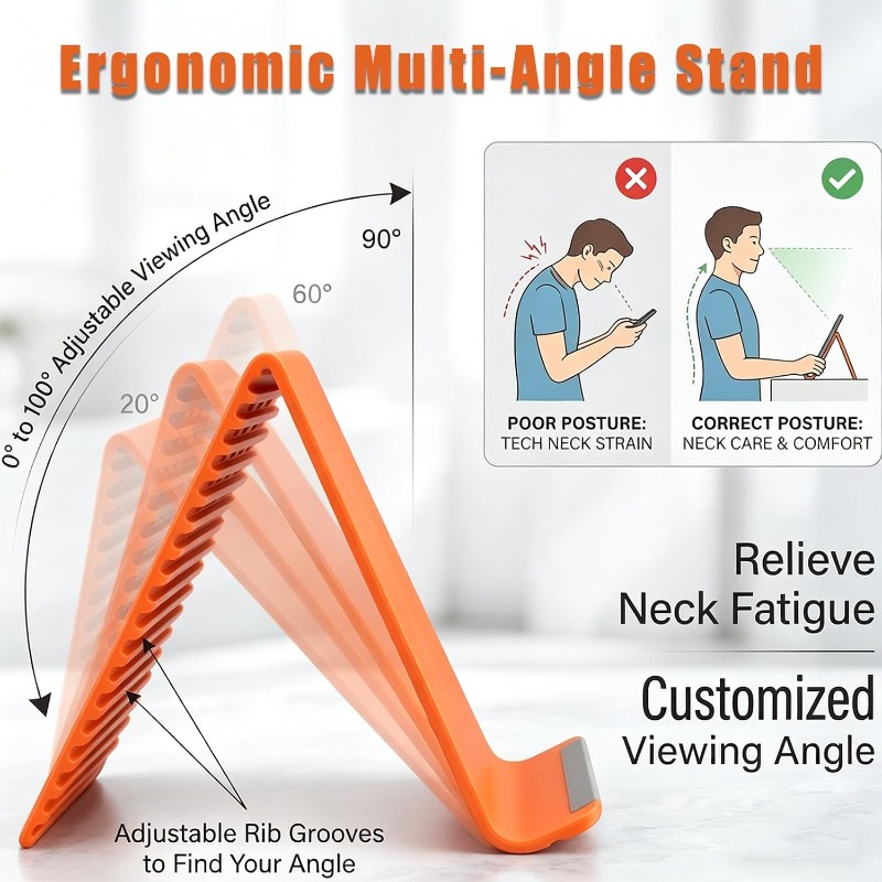 유연한 접이식 실리콘 휴대폰 거치대, 휴대용 조절 가능 - Desk Phone Stand 리뷰 및 가격