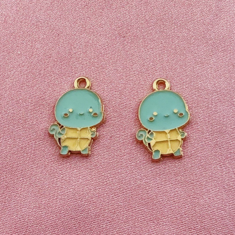 10pcs 만화 드립 오일 쥬얼리 액세서리 수제 DIY - Phone Accessories And Gadgets 리뷰 및 가격