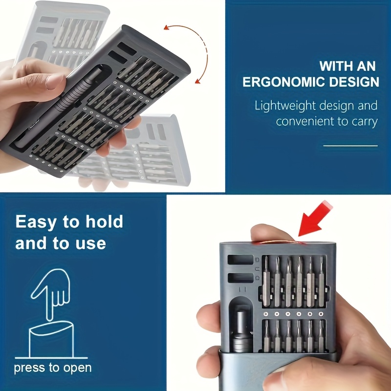 24-in-1 다기능 스크류드라이버 세트 시계, 노트북 - Phone Accessories Kit 리뷰 및 가격