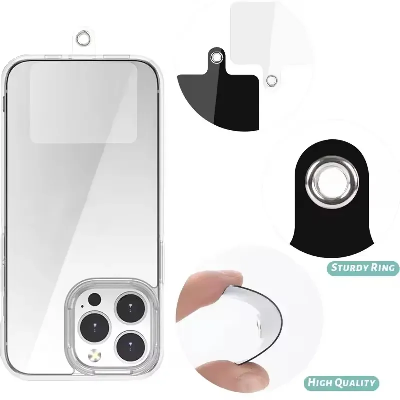 10/1개 범용 휴대폰 테더 탭 플라스틱 핸드폰 끈 패 - Phone Accessories And Gadgets 리뷰 및 가격