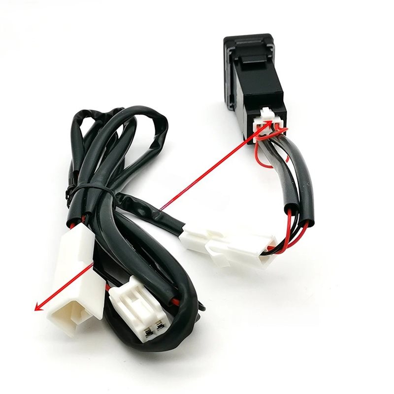 케이블 액세서리 블루 라이트 자동차 QC3.0 USB  - Phone Accessories Types 리뷰 및 가격