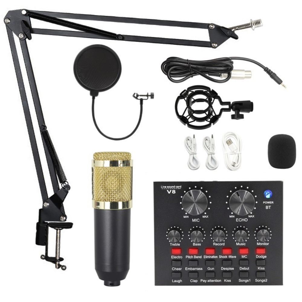 BM800 콘덴서 마이크 키트 스트리밍 모바일폰 보이스 - Phone Accessories Kit 리뷰 및 가격