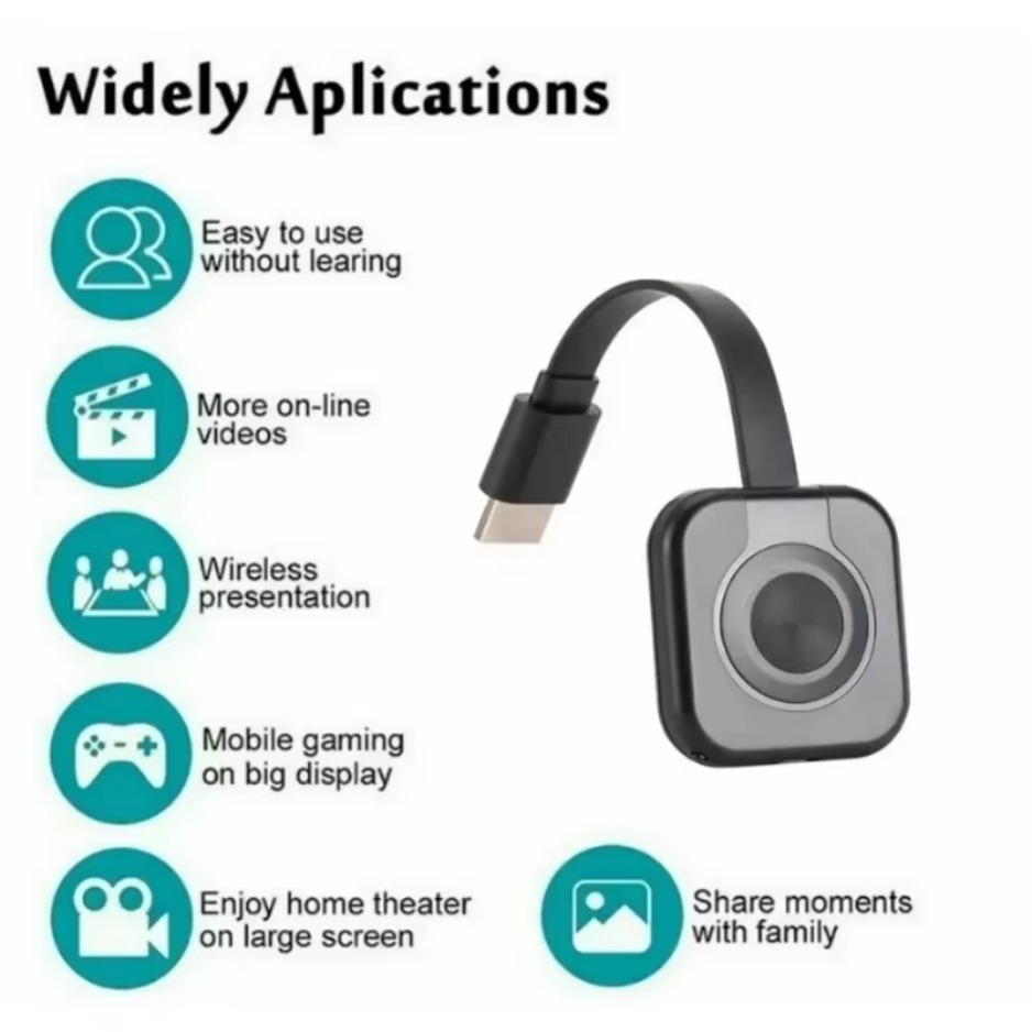 ‌ WiFi 수신기 오디오 비디오 송신기 전화 프로젝터 - Hdmi Phone Adapter 리뷰 및 가격