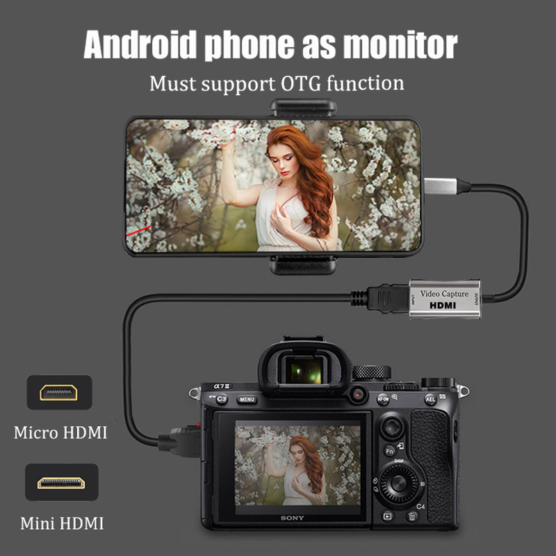HDMI 어댑터 4K 비디오 캡처 카드 DSLR 비디오 - Hdmi Phone Adapter 리뷰 및 가격