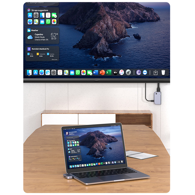 50m 타입 C 무선 송신기 HDMI 수신기 오디오 비 - Hdmi Phone Adapter 리뷰 및 가격