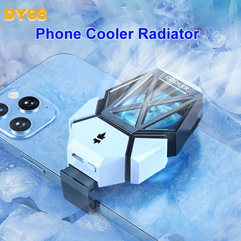 DY08 IOS 안드로이드 PUBG 게임 쿨러 용 휴대 - Phone Accessories Android 리뷰 및 가격