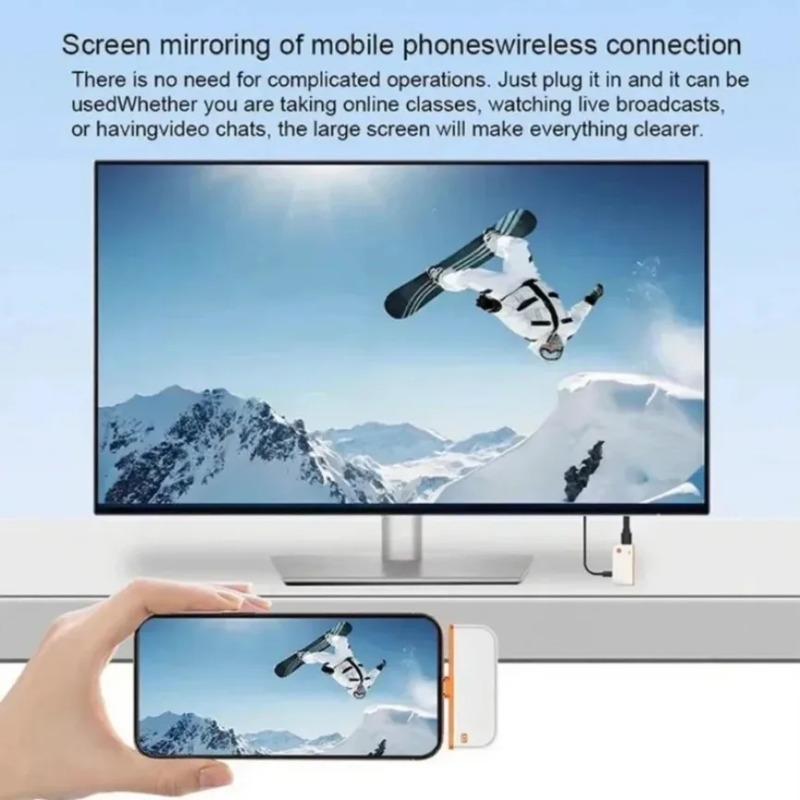 50M HDMI 호환 유형 C 무선 비디오 송신기 수신 - Hdmi Phone Adapter 리뷰 및 가격