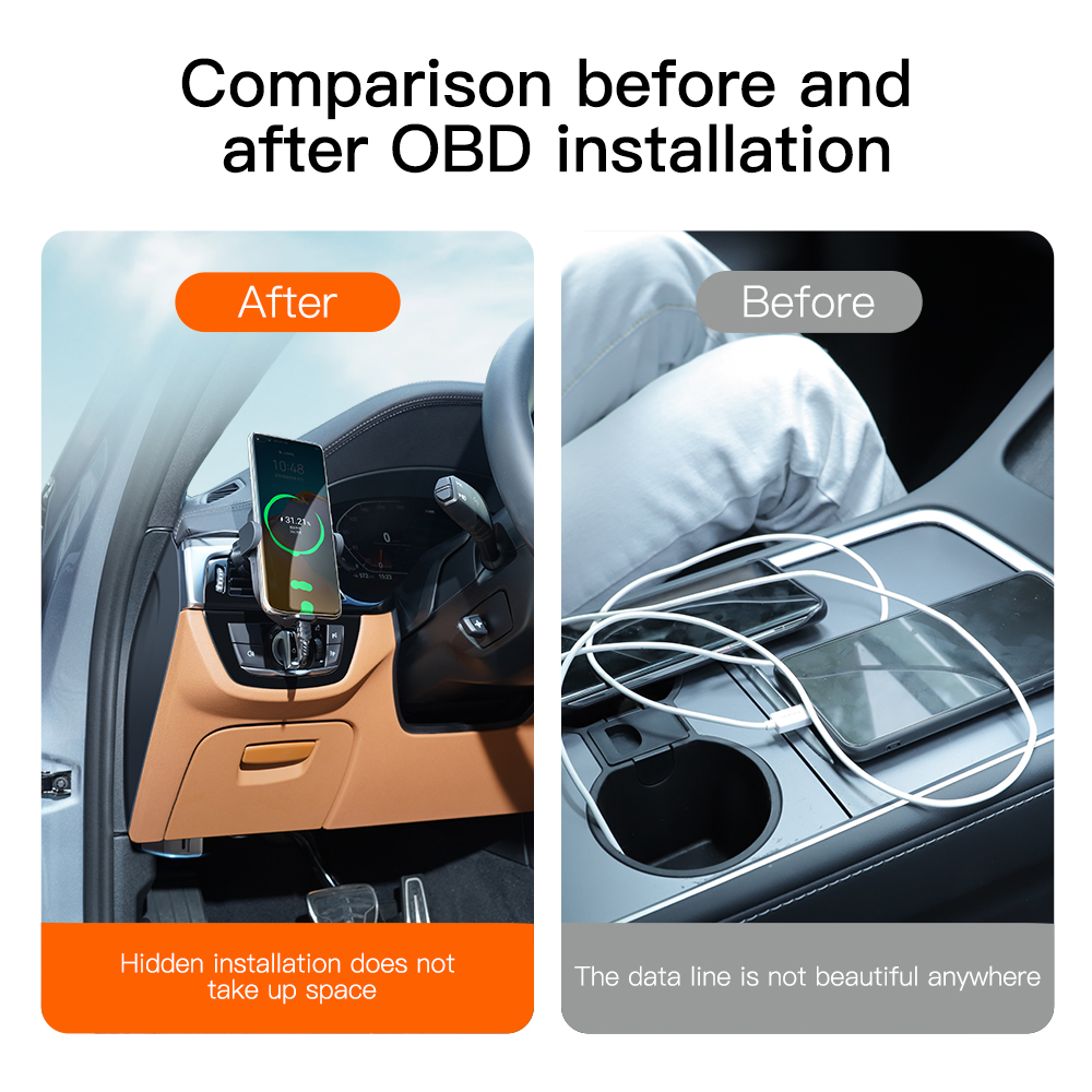 프리미엄 자동차 OBD 충전 허브 테슬라 모델 3/Y/ - Phone Accessories Types 리뷰 및 가격
