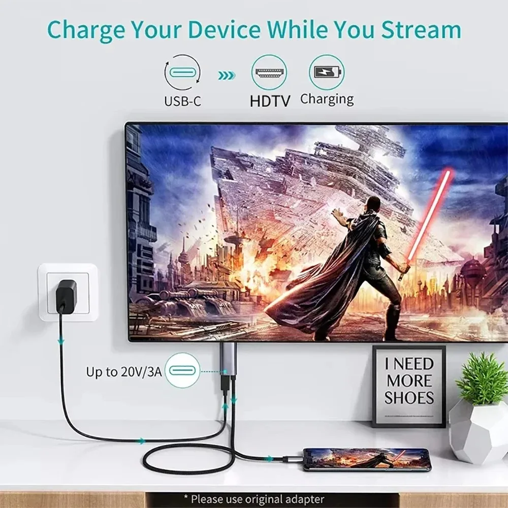 KEBIDUMEI 타입 C to HDMI 호환 케이블  - Hdmi Phone Adapter 리뷰 및 가격